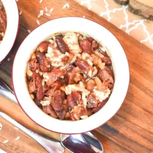 Cajun Ninja Red Beans And Rice Recipe