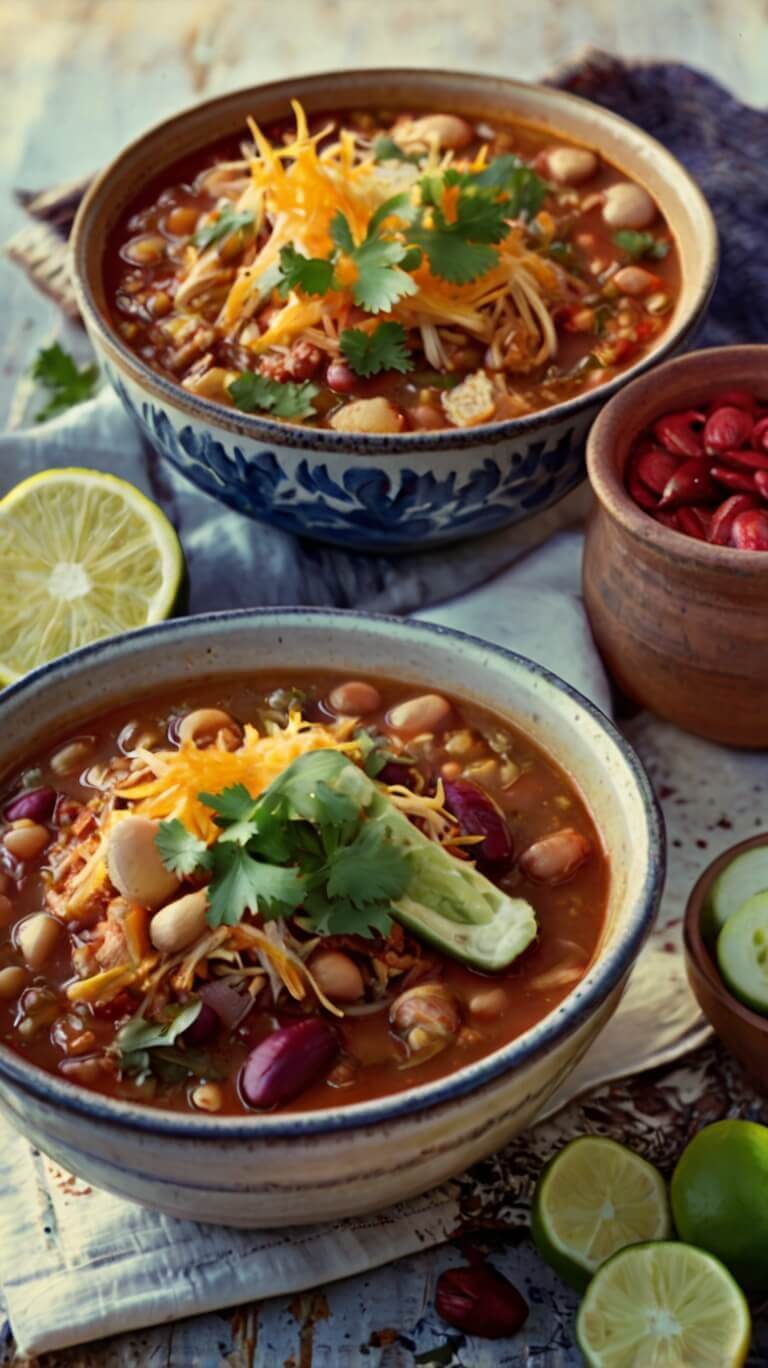 Barefoot Contessa White Bean Turkey Chili
