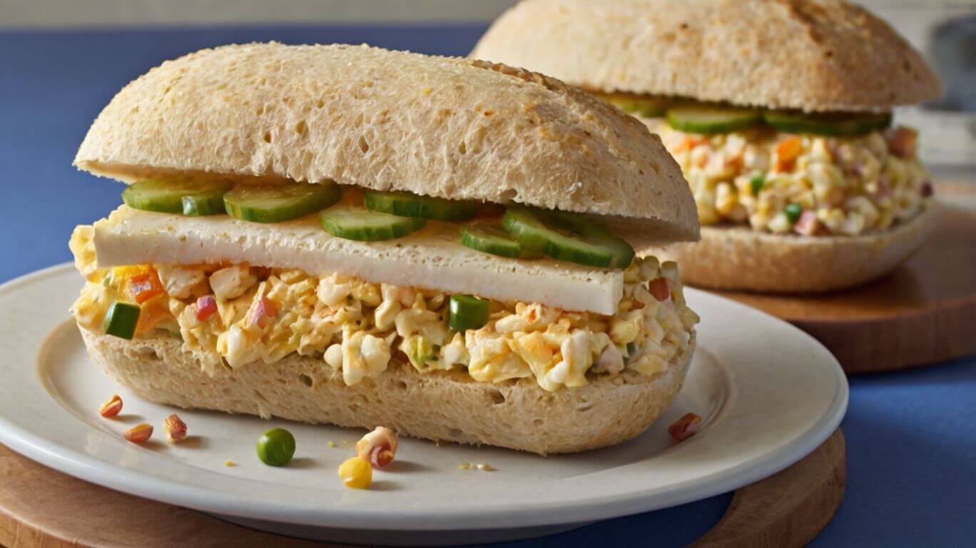 Mayak Egg Salad Sandwiches Recipe