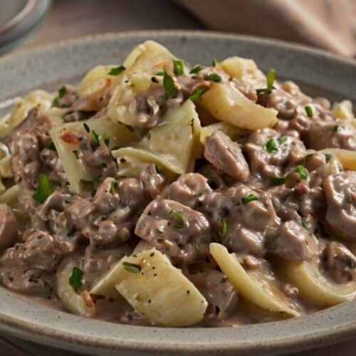 Potato Stroganoff RecipeÂ 
