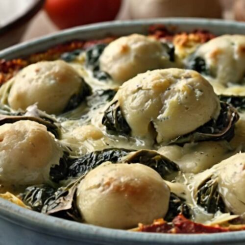 Spinach and Artichoke Al Forno Recipe