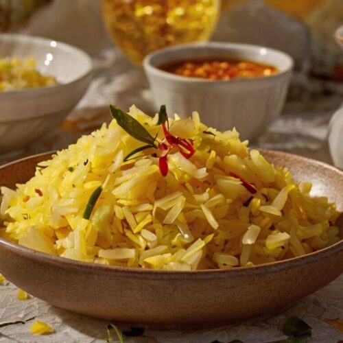 Cava Saffron Rice Recipe