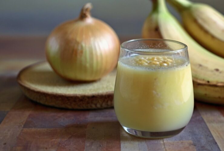 Onion and Banana Juice Recipe