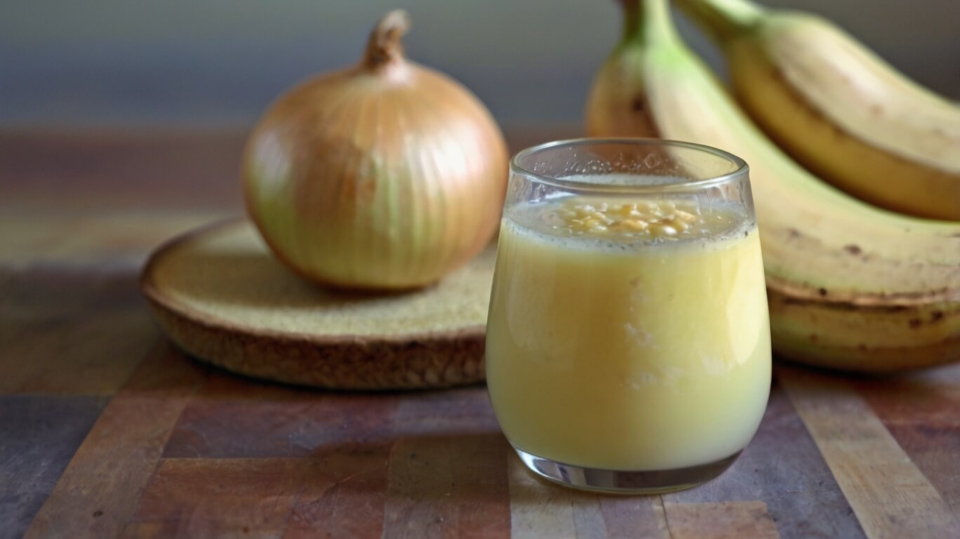 Onion and Banana Juice Recipe