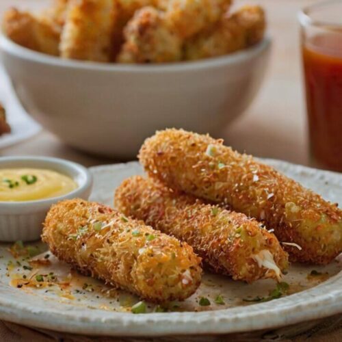 Air Fryer Mozzarella Sticks Recipe