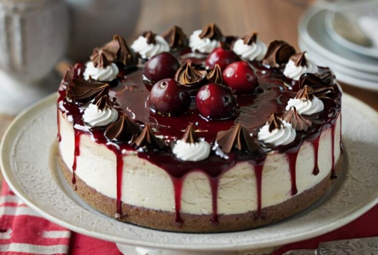 Black Forest Cheesecake RecipeÂ
