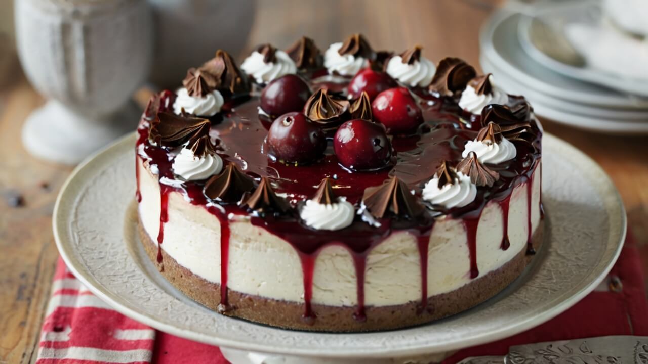 Black Forest Cheesecake RecipeÂ 
