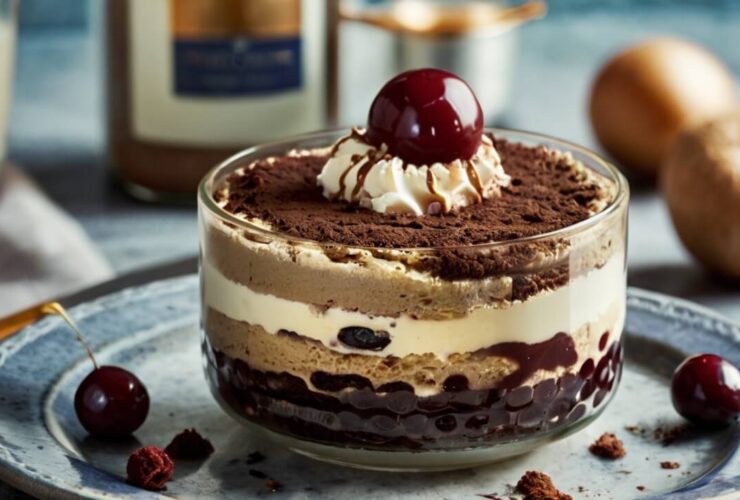 Black Forest Tiramisu Recipe