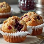 Cherry Cobbler Muffins Recipe