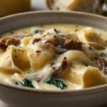 Creamy Alfredo Lasagna Soup Recipe