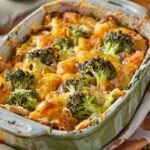 French Onion Broccoli Cheese Casserole Recipe
