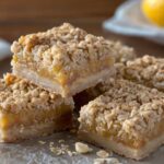 Lemon Oatmeal Crumble Bars Recipe