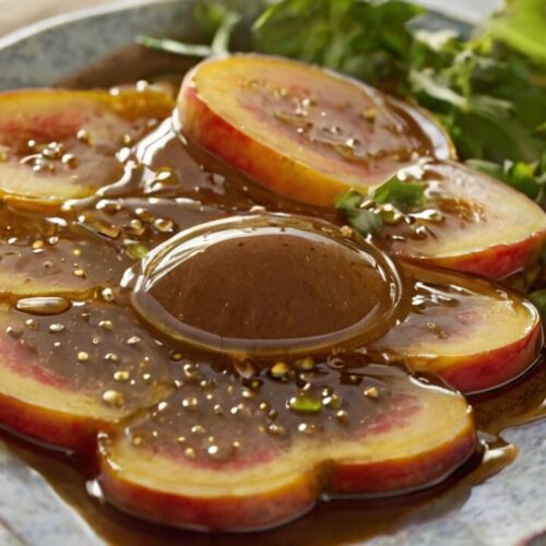 Peach Honey Dijon Balsamic Vinaigrette Recipe