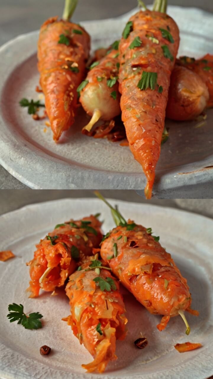 Smashed Carrots