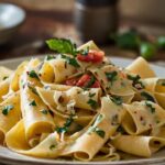 Spicy Creamy Pappardelle Pasta Recipe