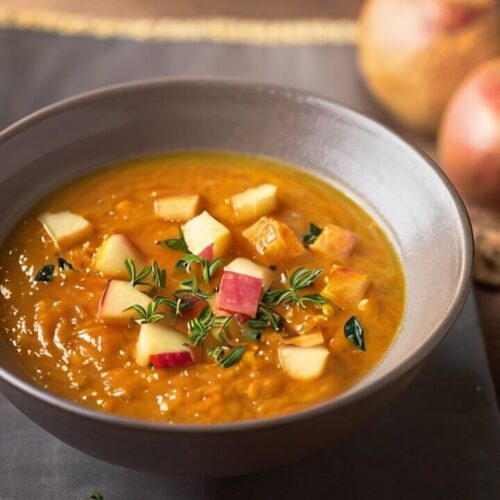 Sweet Potato And Apple Soup Recipe