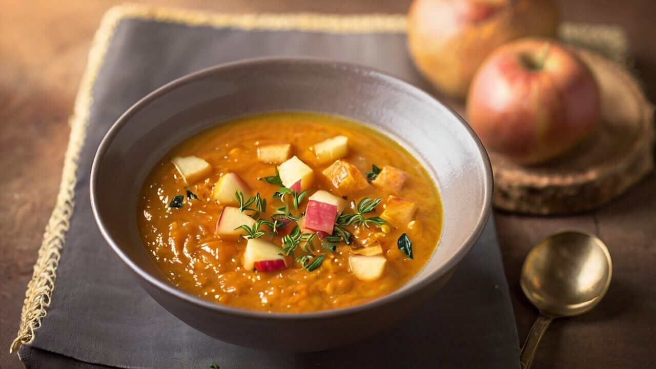 Sweet Potato And Apple Soup Recipe