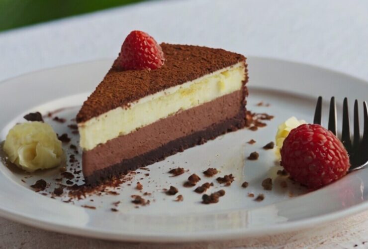 Triple Chocolate Mousse Cake Recipe