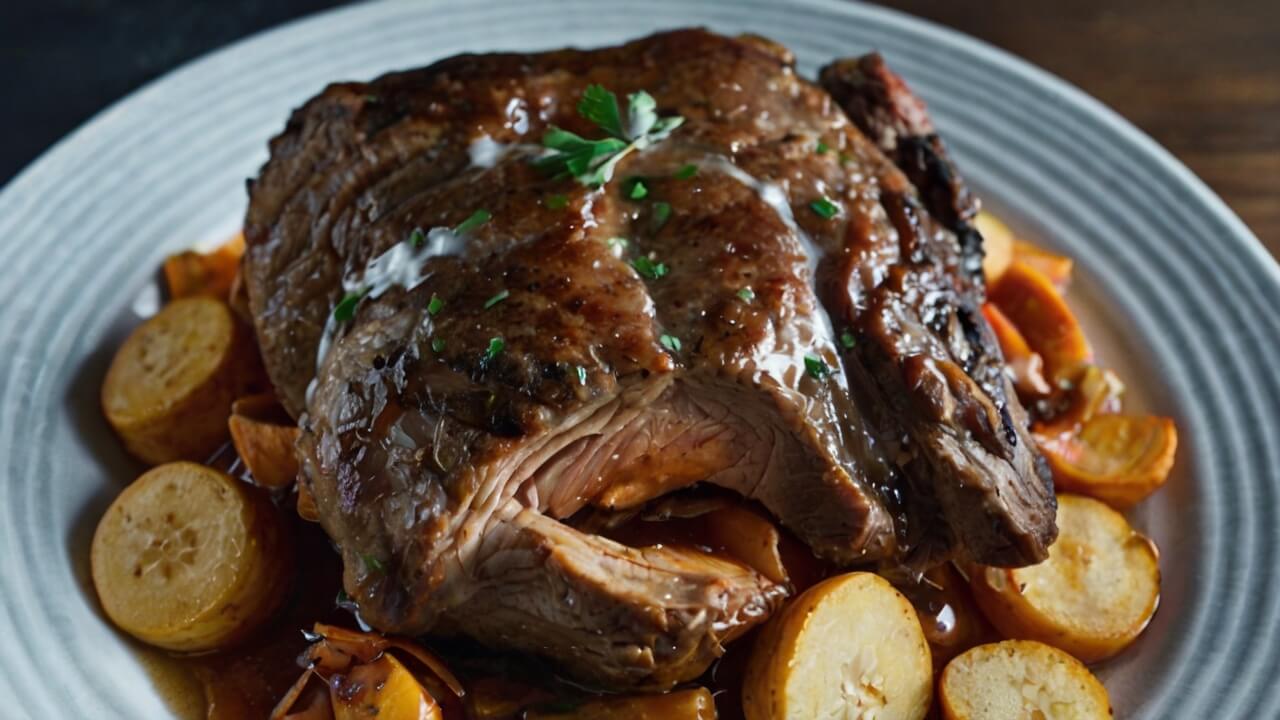 Apple Cider Braised Pork Shoulder Recipe