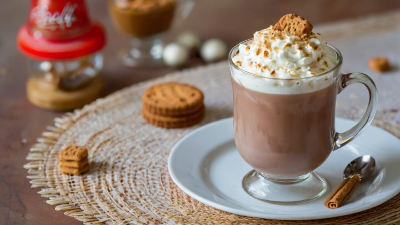 Biscoff Hot Chocolate Recipe