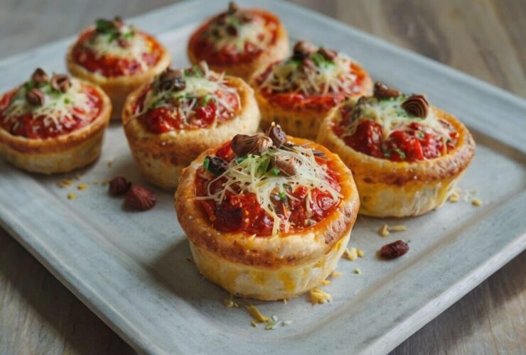 Christmas Pizza Bites Recipe
