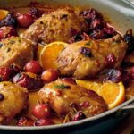 Skillet Cranberry Orange Chicken Recipe