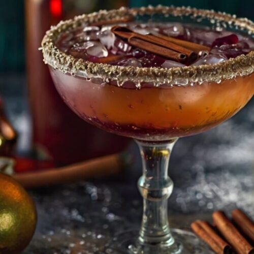 Spiced Christmas Margarita Recipe