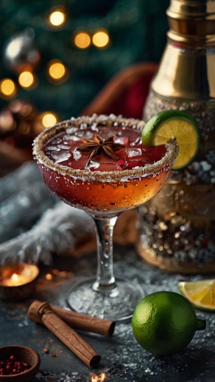 Spiced Christmas Margarita