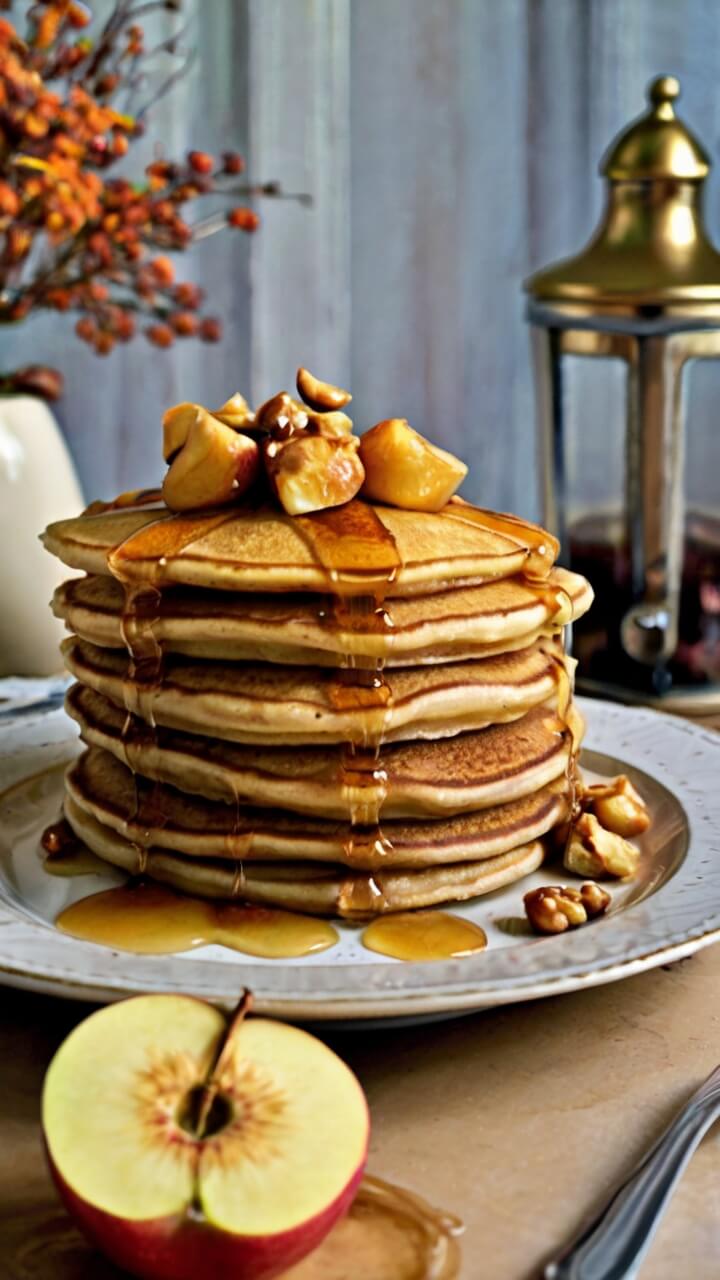 Apple Cinnamon Pancakes