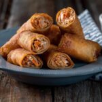 Buffalo Chicken Dip Egg Rolls Recipe