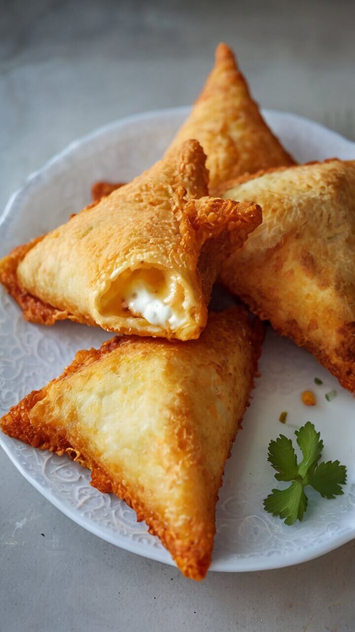 Fried Cheese Stuffed Doritos