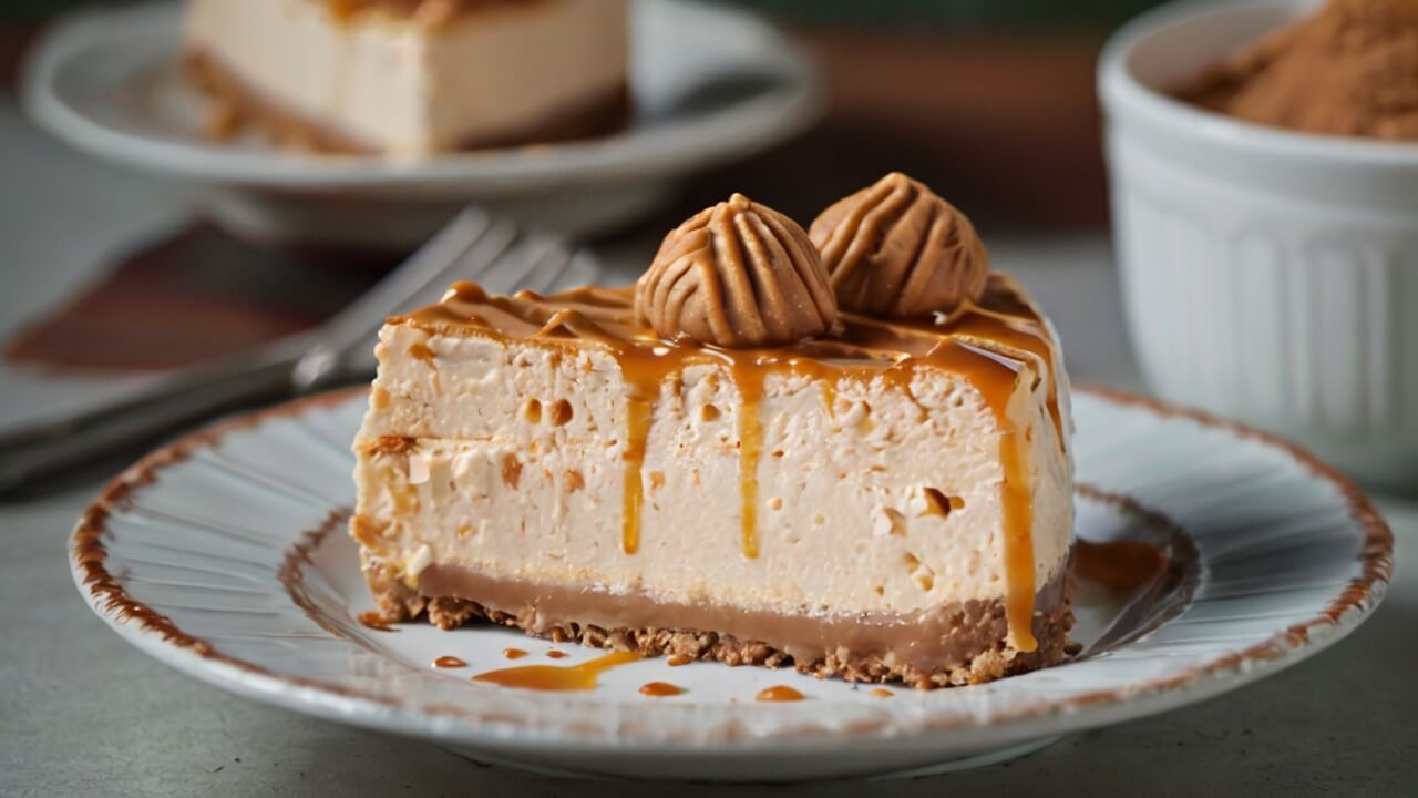 No Bake Biscoff Cheesecake Recipe
