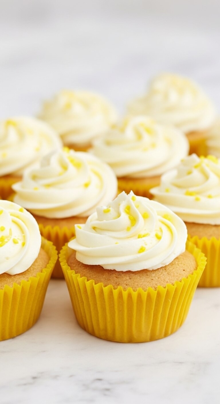 Mary Berry Lemon Drizzle Cupcakes​