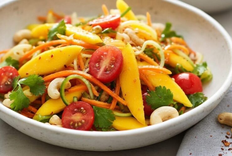 Thai Mango Cucumber Salad Recipe