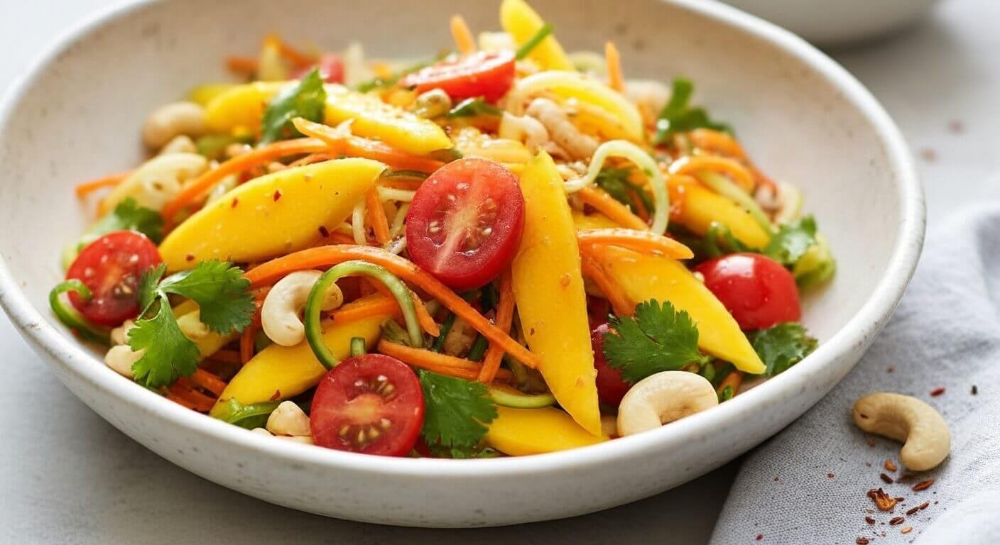 Thai Mango Cucumber Salad Recipe
