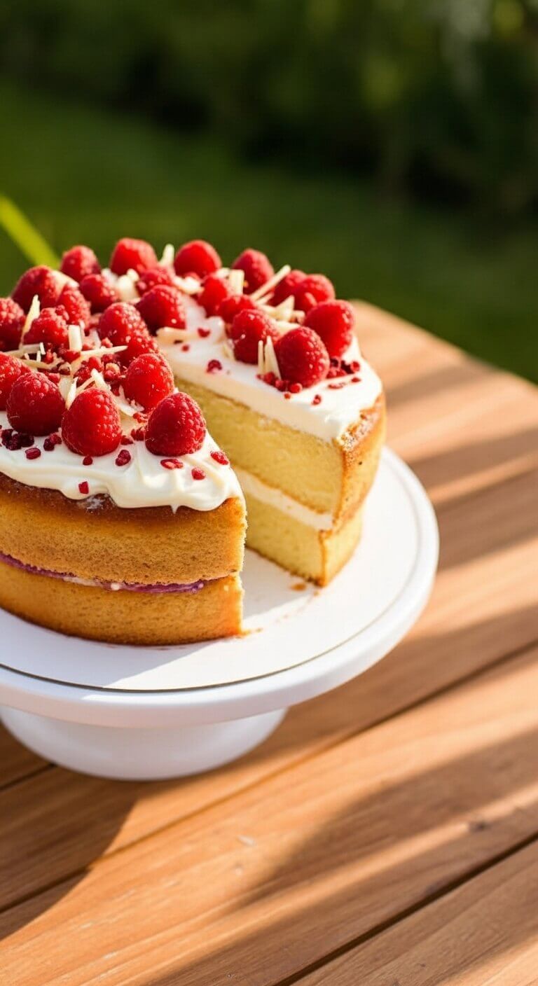 Mary Berry White Chocolate And Raspberry Cake