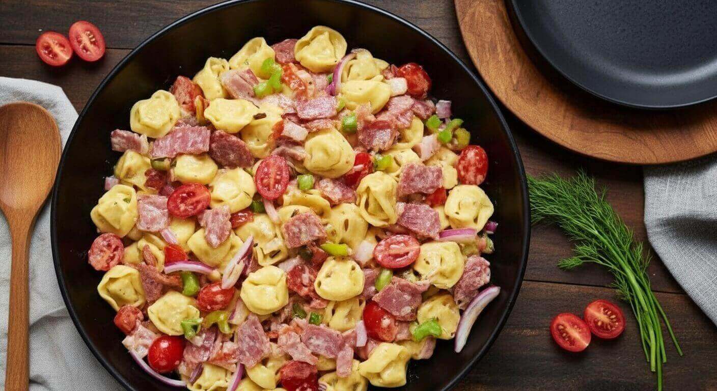Italian Grinder Tortellini Salad Recipe