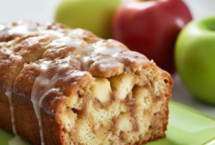 Cinnamon Apple Fritter Bread Loaf Recipe