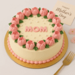 Mothers Day Pink Velvet Cake 