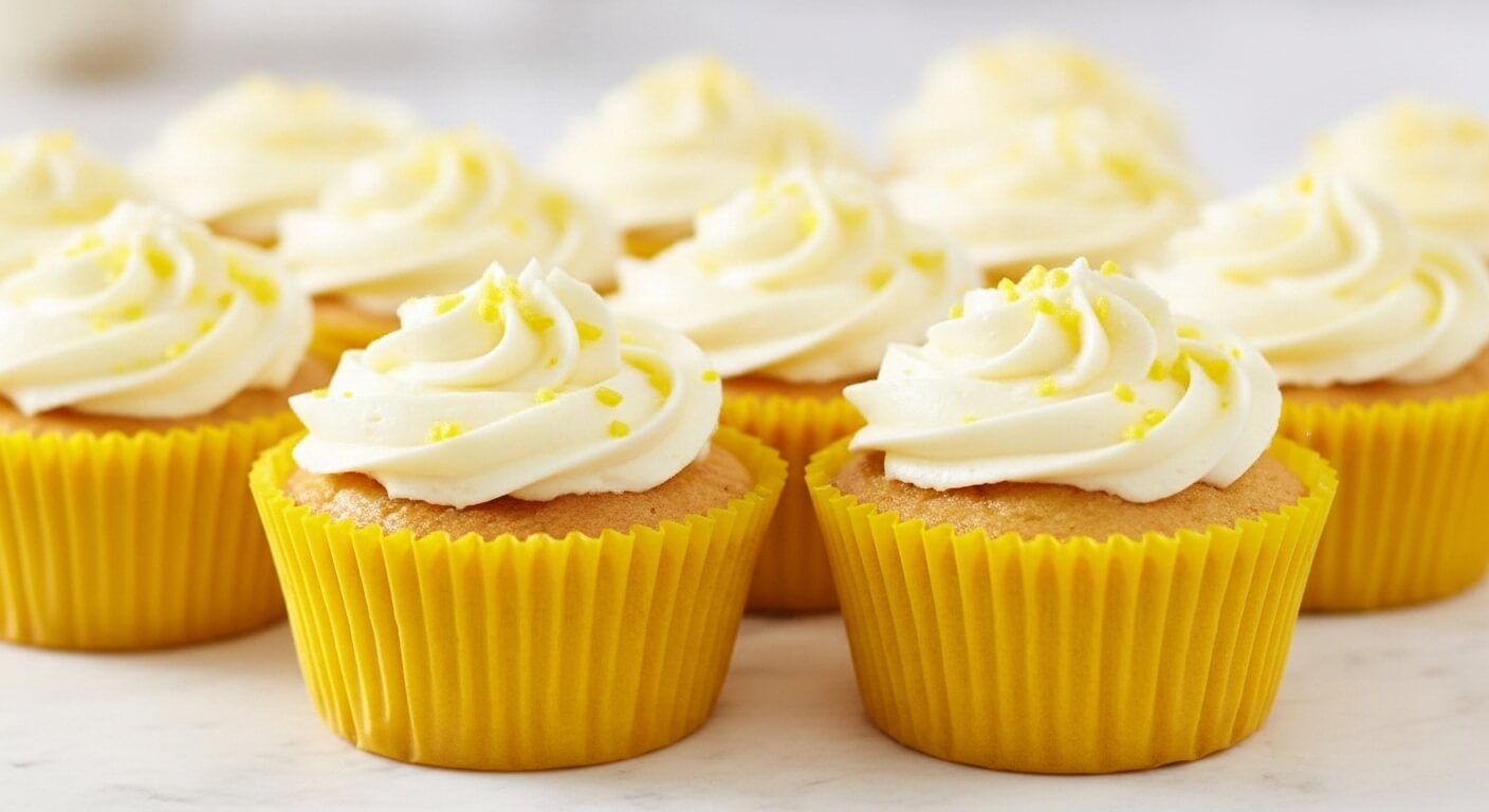 Mary Berry Lemon Drizzle Cupcakes​ Recipe