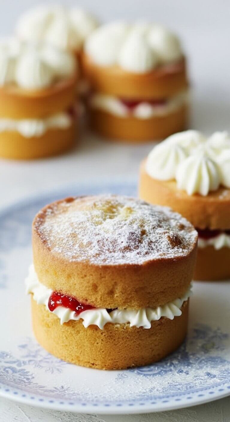 Mary Berry Victoria Sponge Cupcakes​