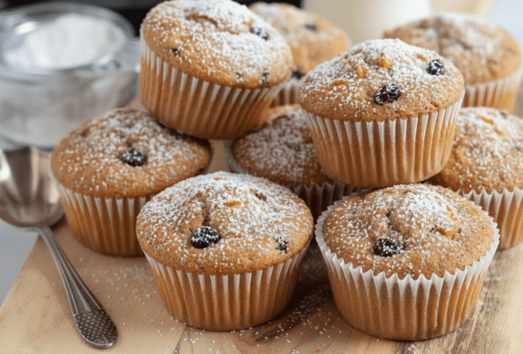 Christmas Stollen Muffins Recipe