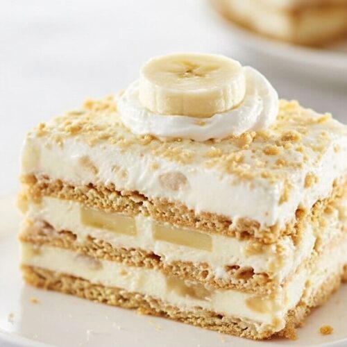 Banana Cream Pie Cake Recipe