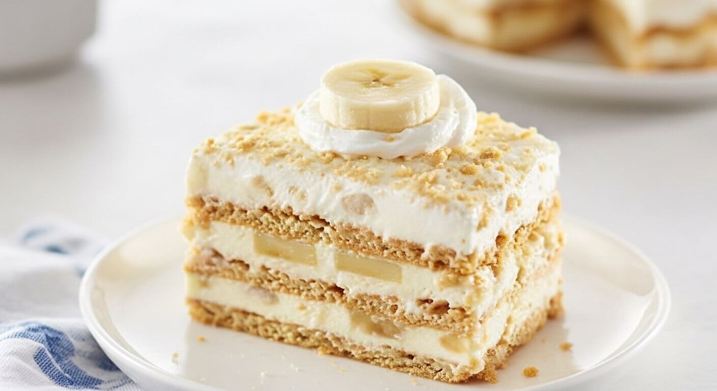Banana Cream Pie Cake Recipe