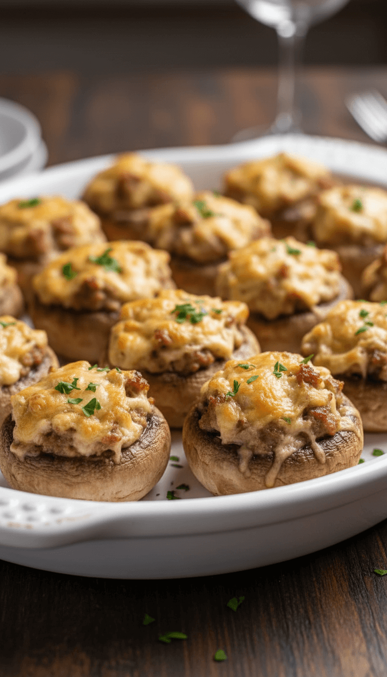 Italian Stuffed Mushrooms