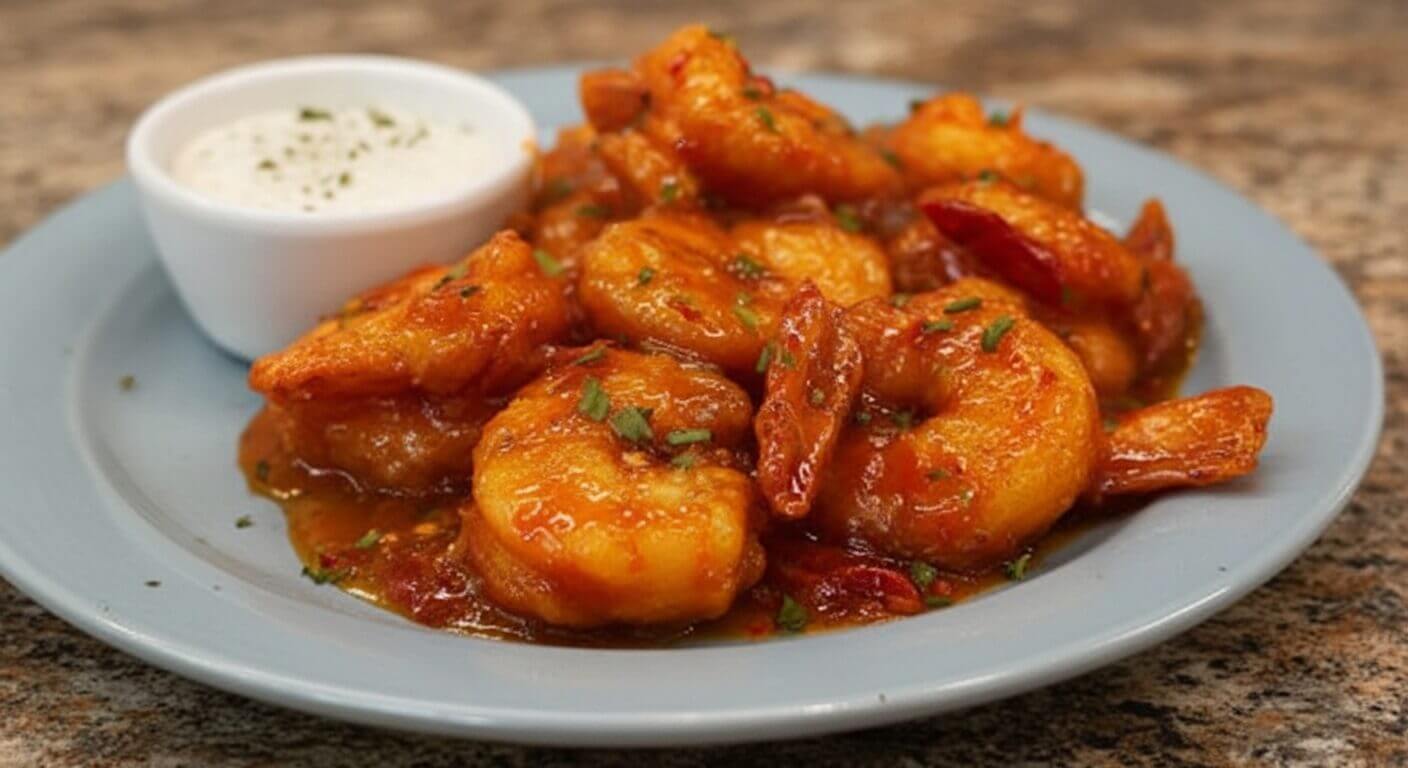 Hot Honey Fried Shrimp Recipe