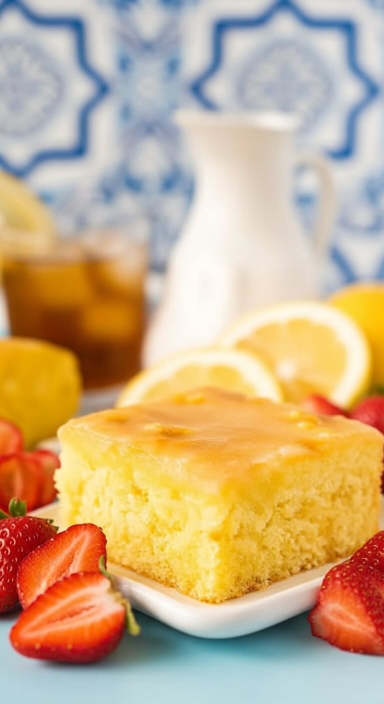 Mary Berry Lemon Drizzle Tray Bake​