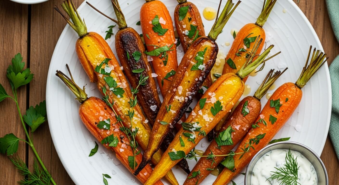 Delicious Smashed Carrots Recipe