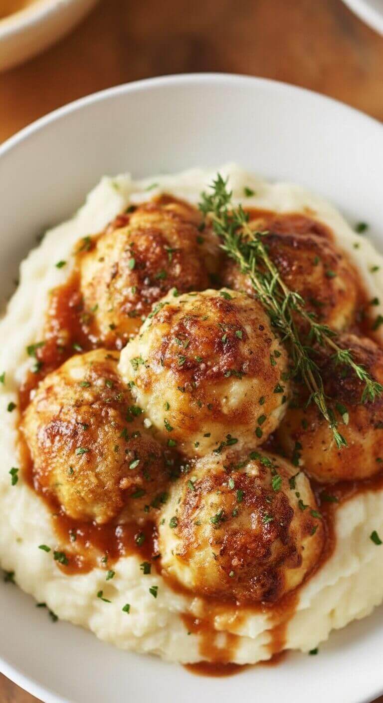 Parmesan Cloud Chicken Bombs