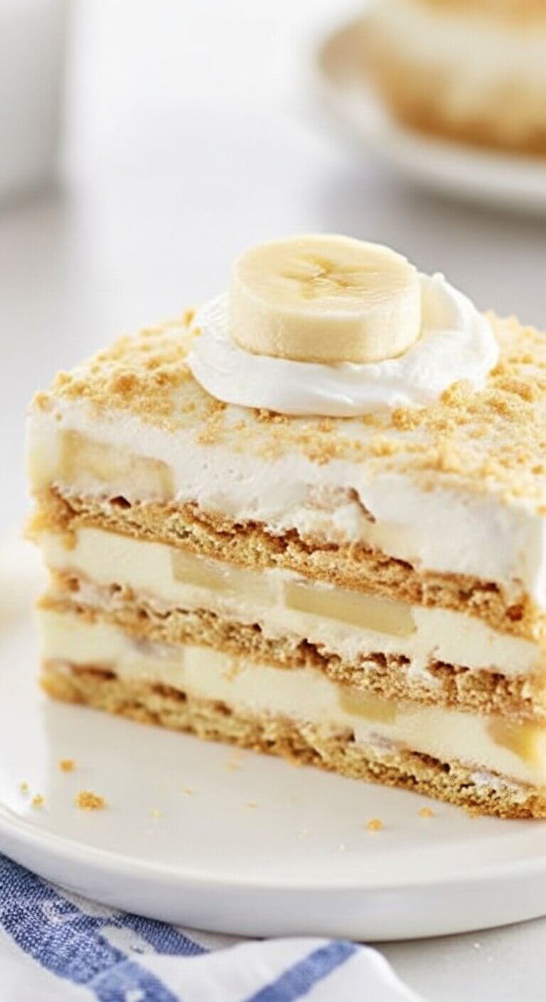 Banana Cream Pie Cake